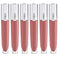 6x L'Oreal Paris Rouge Signature Plump Lip Gloss 7ml 404 I Assert