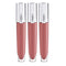 3x L'Oreal Paris Rouge Signature Plump Lip Gloss 7ml 404 I Assert