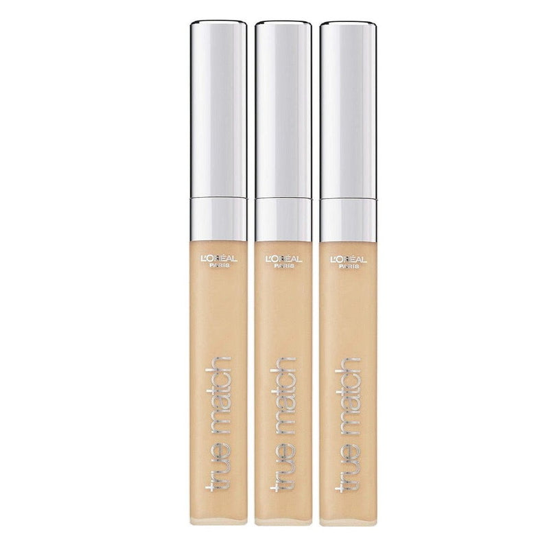 3x L'Oreal Paris True Match Concealer 6.8ml 3N Creamy Beige