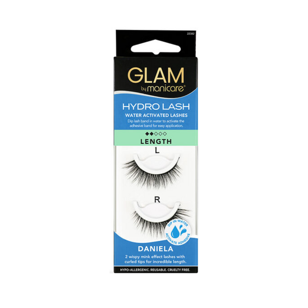 Manicare Glam Hydro Lash Water Activated Lashes Length 82 Daniela