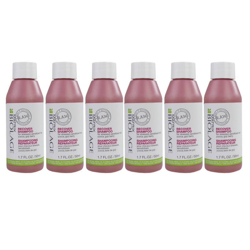 6 x Matrix Biolage Recover Shampoo 50ml