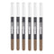 6x Maybelline Brow Natural Duo 2 in 1 Pencil and Powder Brown 0.15g