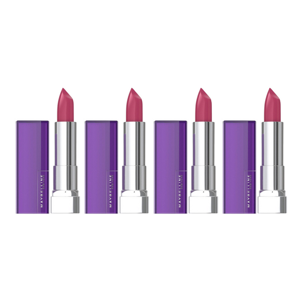 4x Maybelline Color Sensational Cream Lipstick 410 Blissful Berry 4.2g