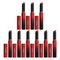 9x Maybelline Color Sensational Ultimatte Matte Slim Lipstick 199 More Ruby