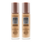 2x Maybelline Dream Radiant Liquid Foundation 30ml 60 Sandy Beige