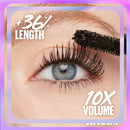 3x Maybelline The Falsies Surreal Extensions Washable Mascara 10ml 01 Very Black