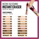 9x Maybelline Instant Age Rewind Eraser Multi-Use Concealer 6ml 140 Honey