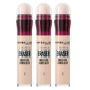 3x Maybelline Instant Anti Age Eraser Multi Use Concealer 6.8ml 03 Fair