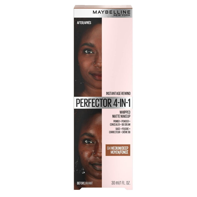 Maybelline Instant Anti Age Perfector 4 in 1 Whipped Matte Makeup 04 Medium Deep