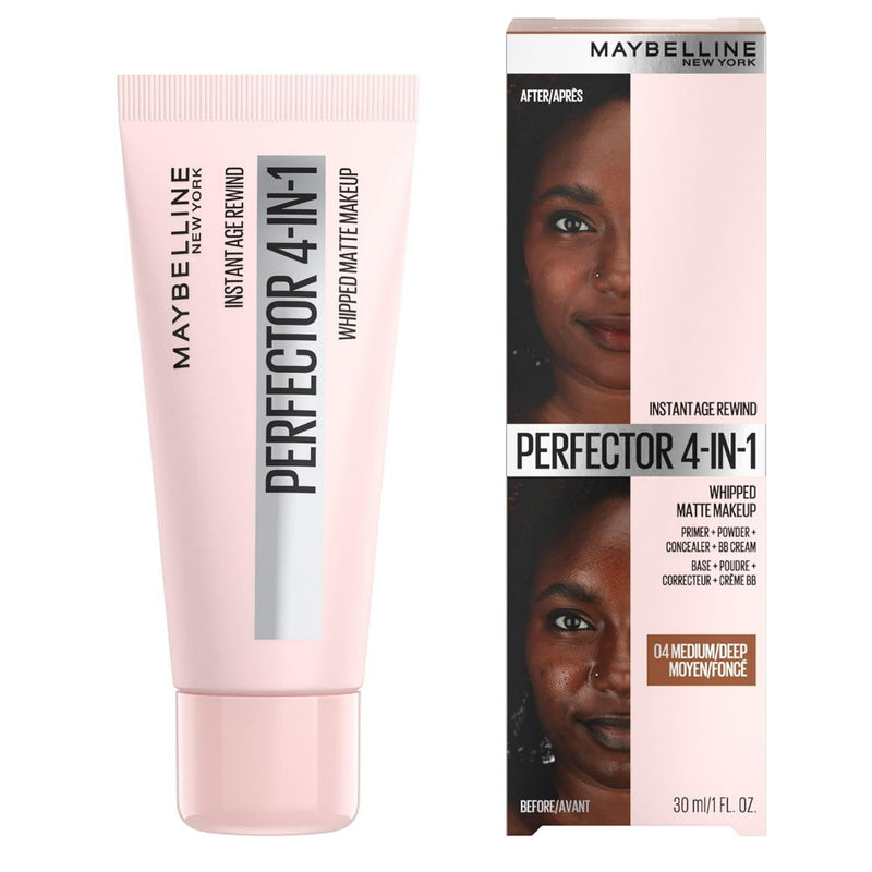 3x Maybelline Instant Anti Age Perfector 4 in 1 Whipped Matte Makeup 04 Medium Deep