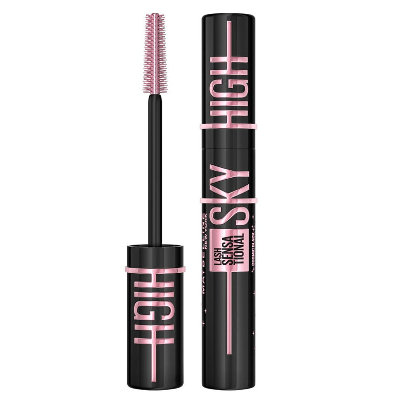 2pk SET Maybelline Hyper Precise Eyeliner 710 Forest Brown and Sky High Mascara Cosmic Black