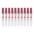 10x Maybelline Superstay 24 Hour Colour 2 Step Lipstick 300 Frosted Mauve