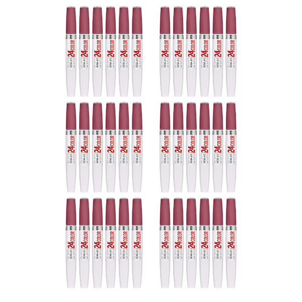 36x Maybelline Superstay 24 Hour Colour 2 Step Lipstick 300 Frosted Mauve