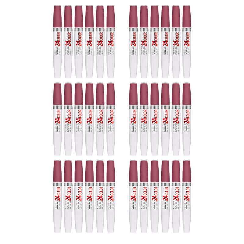 36x Maybelline Superstay 24 Hour Colour 2 Step Lipstick 300 Frosted Mauve