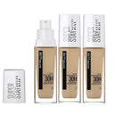 3x Maybelline Superstay 30 Hour Foundation 30ml 31 Warm Nude