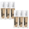 6x Maybelline Superstay 30 Hour Foundation 30ml 31 Warm Nude