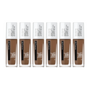 6x Maybelline Superstay 30 Hour Foundation 78 Deep Bronze