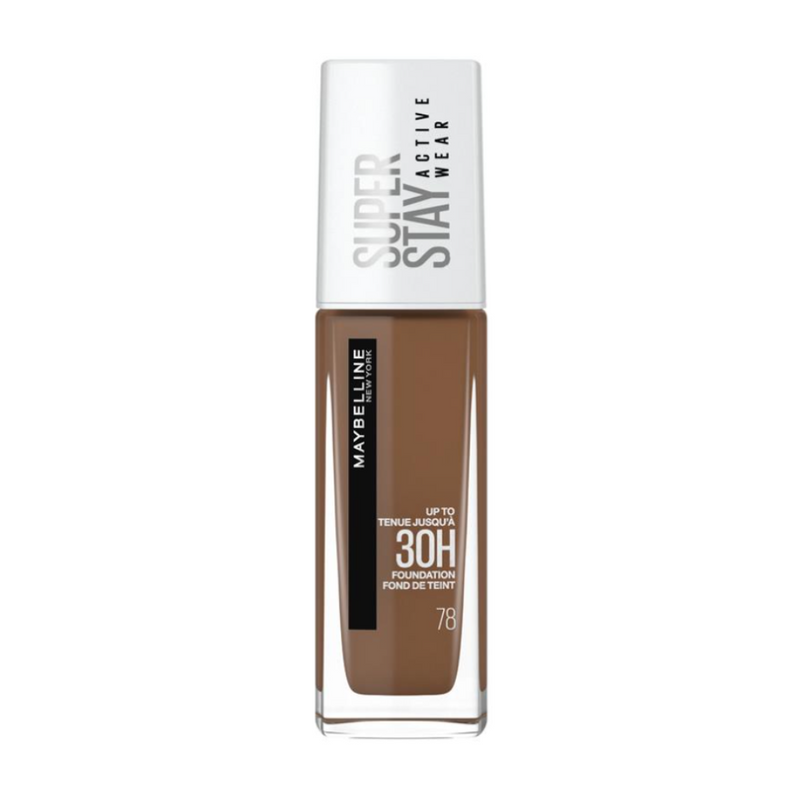 6x Maybelline Superstay 30 Hour Foundation 78 Deep Bronze