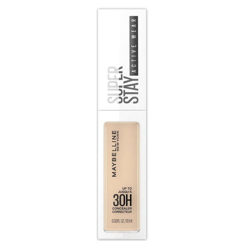 2x Maybelline Superstay Activewear 30 Hour Concealer 10ml 20 Sand