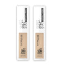 2x Maybelline Superstay Activewear 30 Hour Concealer 10ml 25 Medium