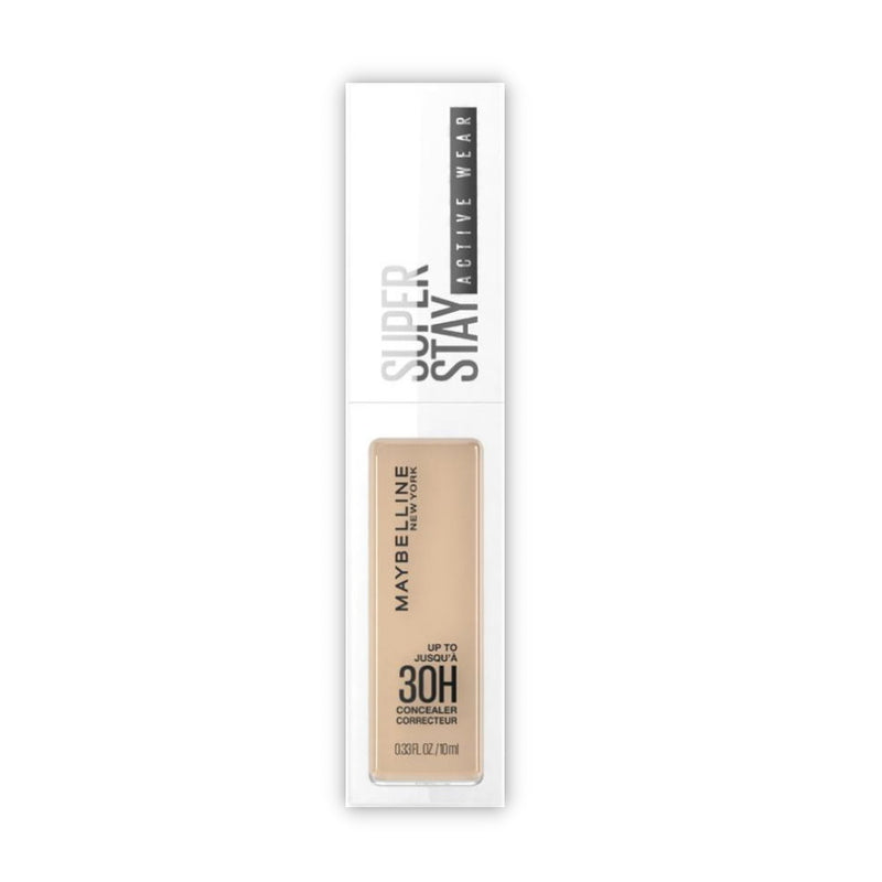 2x Maybelline Superstay Activewear 30 Hour Concealer 10ml 25 Medium