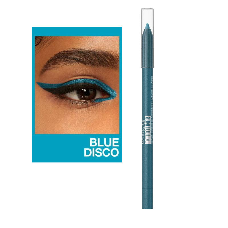 Maybelline Tattoo Gel Pencil Eyeliner 1.3g 814 Blue Disco