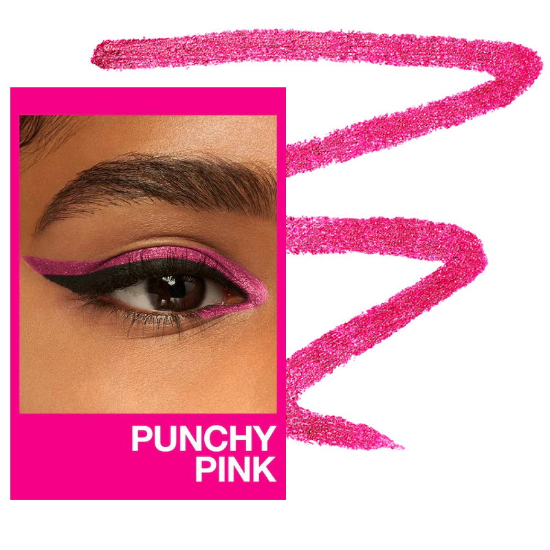 3x Maybelline Tattoo Gel Pencil Eyeliner 1.3g 813 Punchy Pink