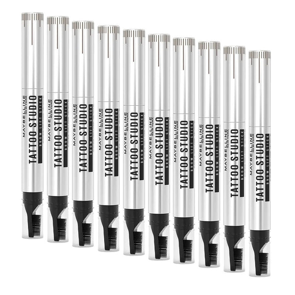 10x Maybelline Tattoo Studio Brow Lift Eyebrow Pen 1.1g 260 Deep Brown