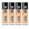 4x Maybelline Fit Me Matte Poreless Foundation 30ml 220 Natural Beige