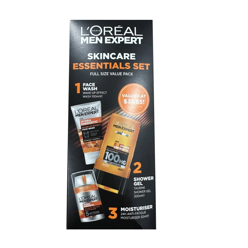 3 in 1 - LOreal Paris Men Expert Skincare Essentials Set