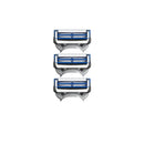 3x King C Gillette pk3 Neck Razor Blades