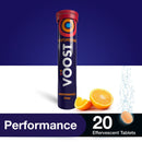 3x VOOST Performance Vitamin B+ Orange Effervescent Tablets 20 pack - Makeup Warehouse Australia