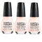 3x Sinful Colors Nail Polish Bold Color 15ml 300 Easy Going