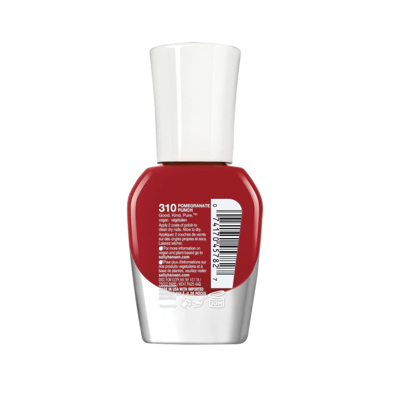 Sally Hansen Good Kind Pure Nail Polish 10ml 310 Pomegranate Punch