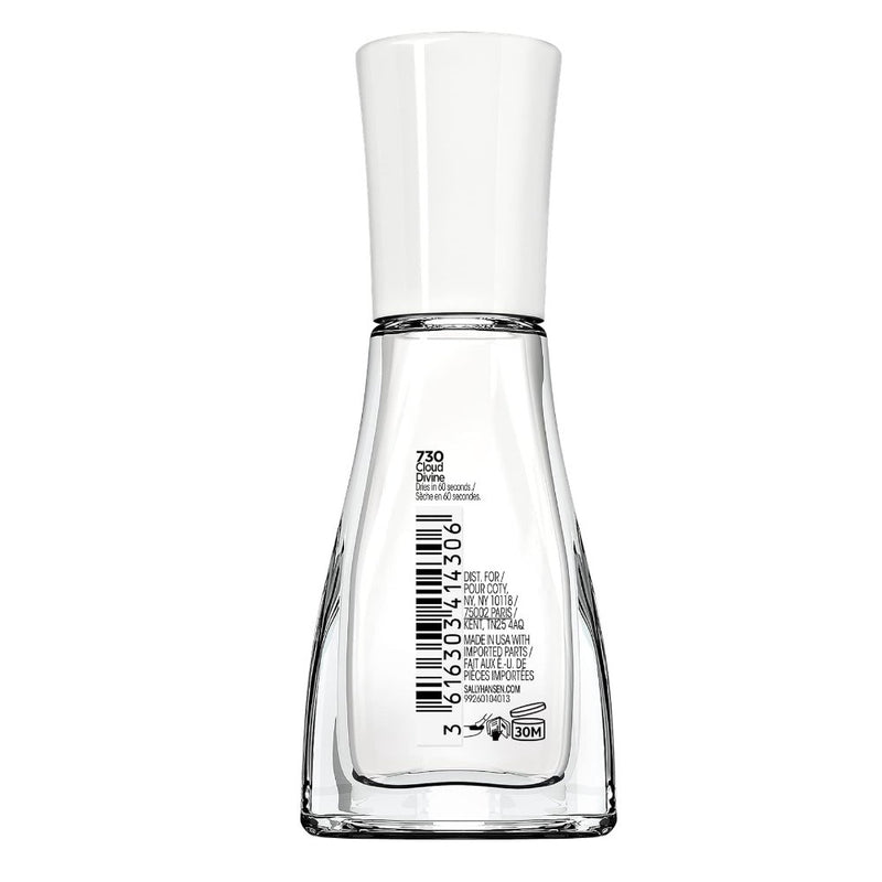 Shop Online Makeup Warehouse - Sally Hansen Insta-Dri Pride Nail Color 730 Cloud Divine White nail polish