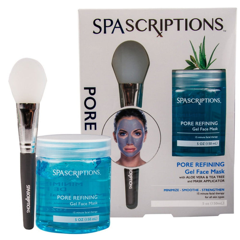 Spascriptions Pore Refining Gel Face Mask Aloe Vera and Tea Tree 150ml