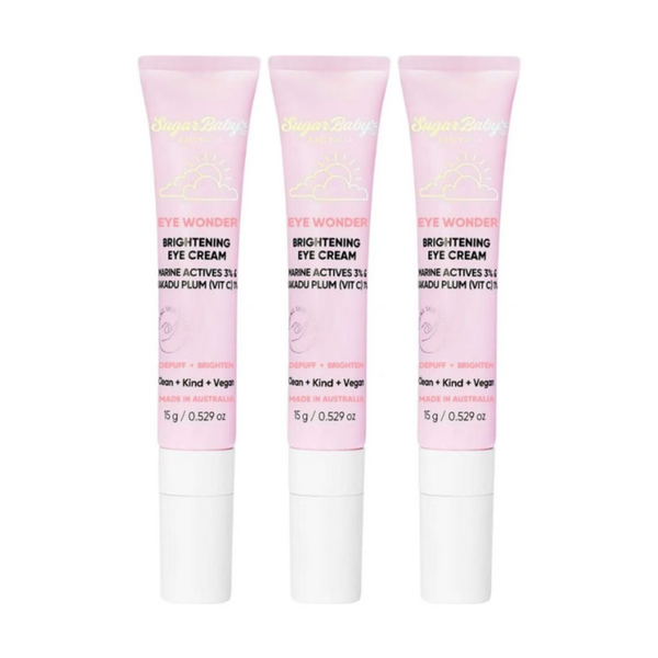 3x SugarBaby Eye Wonder Brightening Eye Cream 15g