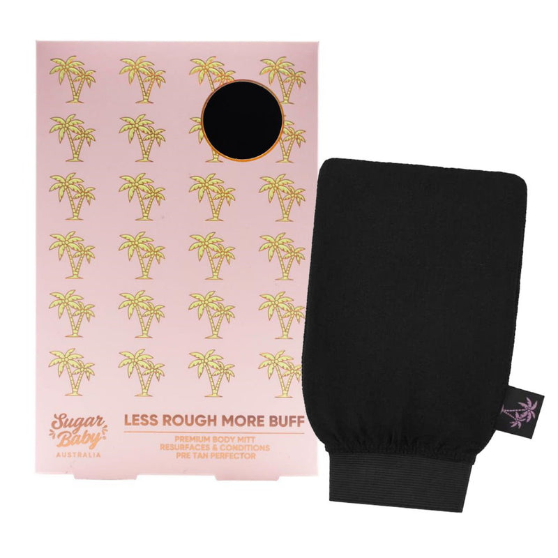 3x SugarBaby Less Rough More Buff Exfoliating Body Premium Mitt