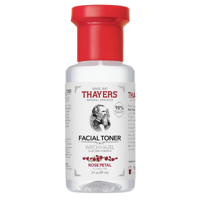 3x Thayers Rose Petal Alcohol Free Toner 89ml Trial Size