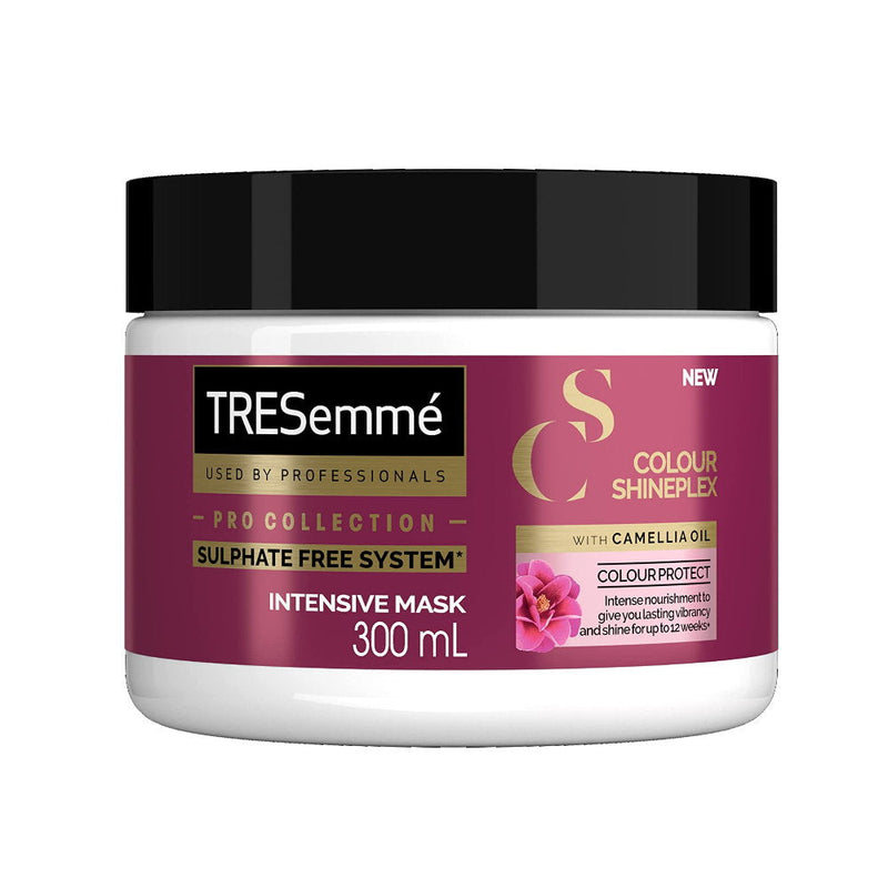 4 x Tresemme Colour Shineplex Intensive Mask With Camellia Oil 300ml