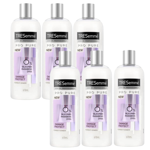 6x Tresemme Pro Pure Damage Protect Conditioner 675ml