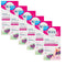 6x Veet Easy Gel Legs and Body Wax Strips Shea Butter and Acai Berries 20 Pack