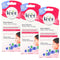 3x Veet Easy Gelwax Face Wax Strips Precision 20 pack