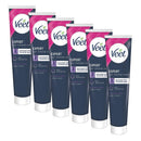 6x Veet Expert Legs Body Full Bikini Hair Removal Cream 100ml