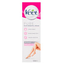 6x Veet Pure Hair Removal Cream Legs And Body Normal Skin 100ml