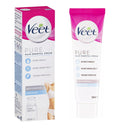 3x Veet Pure Hair Removal Cream Legs And Body Sensitive Skin 100ml