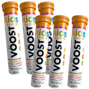 6x VOOST Kids Calcium Berry + Vanilla Effervescent Tablets 20 pack - Makeup Warehouse Australia