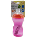 Heinz Baby Basics Silicone Sipper Cup Pink 300mL - Baby Bottles