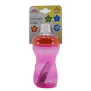 Heinz Baby Basics Silicone Sipper Cup Pink 300mL - Baby Bottles