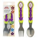 Heinz Baby Basics Spoon and Fork Set 12m+ Makeup Warehouse Australia